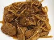 Tallarines carne