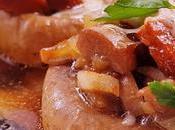 Champiñones rellenos chorizo vegetal