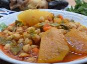 Cocido Garbanzos Calabaza Habichuelas todos avíos