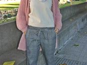 Pink Grey Look