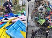 Utiliza piezas basura para crear increíbles obras Arte París