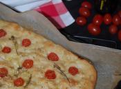 Focaccia tomates tomillo