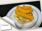 Sandwich fingers pollo maheso