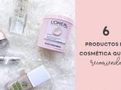 productos cosmética recomiendo