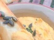 Hummus calabaza sticks pasta filo pipas