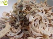 Tiras cebolla horno