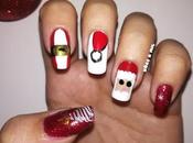 Diseño uñas para Navidad: Papa Noel