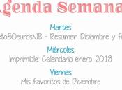 Agenda Semanal 25/12 31/12