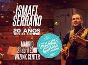 Ismael Serrano agota entradas para concierto WiZink Center