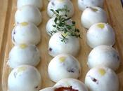 Bombones queso rellenos