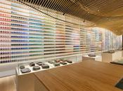 Diseño interiorismo tienda pigmento artes Tokio