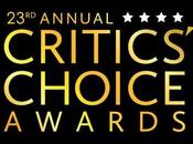 Ganadores critic's choice awards 2018