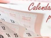 Plantilla calendario editorial para blog