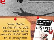 Vane balón (distrito uve) nueva colaboradora bandera negra (radio