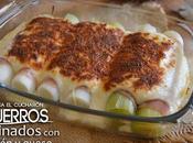 Receta puerros gratinados jamón queso