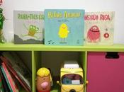 Pequebiblioteca: Monstruo rosa, Pájaro amarillo Rana tres ojos