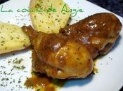 Muslos pollo curry