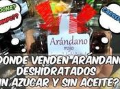 video SUPERMERCADO venden ARÁNDANOS DESHIDRATADOS AZUCAR añadida?