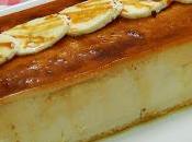 Flan plátano, postre fácil