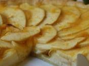 Tarta Manzana Crema Pastelera Azúcar
