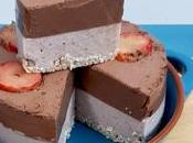 Cottagecheesecake choco fresas