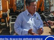 Gore lima recibe ultimo lote maquinaria pesada…