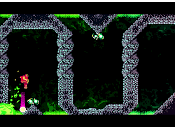 disponible Switch 'ATOMIK: RunGunJumpGun', 'runner' brutal gráficos pixelados neón