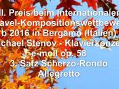Michael Stenov: Premio Concurso Internacional Permanente Creatividad Piano'