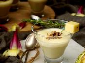 Crema alcachofas mousse Idiazábal, plato sencillo grandes aspiraciones