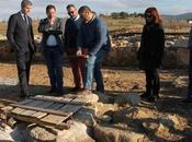 Unas excavaciones sacan edificio metros iglesia privada Toledo