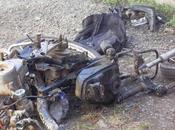 Cuatro jóvenes mueren choque entre motocicletas carro Villa Vásquez.