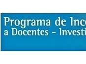 Ascendido CATEGORÍA Programa Incentivos Docentes Investigadores Ministerio Educación República Argentina