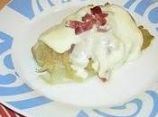 Endibias cebolla confitada, jamón queso (sin thermomix)