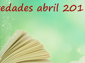 Novedades editoriales abril 2018