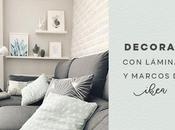 Decorar láminas marcos Ikea