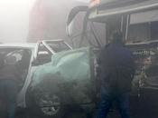 víctima fatal menos heridos dejó colisión múltiple Fernando