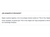 Esta herramienta Facebook dice instante datos fueron comprados Cambridge Analytica