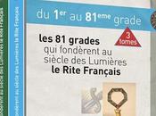 grados Rito Francés, editados Gran Oriente Francia.