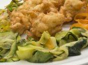Receta cocina: “Buñuelos bacalao verduras plancha”- Cocina sana.