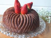 Bundt cake chocolate, almendra naranja