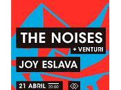 Noises muestran invitados para concierto Eslava Venturi