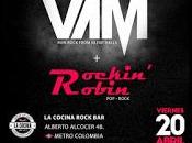 cubrirá concierto Madrid Rockin’ Robin (20-04-2018)