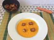 Crema zanahorias