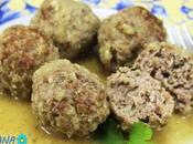 Albóndigas salsa cebolla Thermomix
