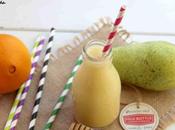 Smoothie pera naranja