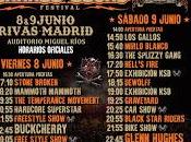 Garage Sound Fest 2018, Horarios