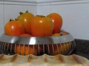 Flan caqui persimón