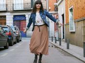 Midi Pleated Skirt