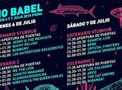 Horarios Festival Babel 2018