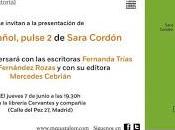 Presentación "Para español, pulse Sara Cordón